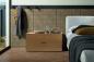 Preview: Nachttisch NET mit 2 Schubladen B 904 mm