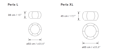 Outdoor Pouf PERLA XL by OGO