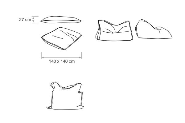 Sitzsack Big Bag XL by OGO