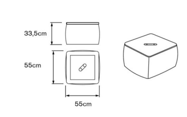 Outdoor Beistelltisch Puf Pool Table by OGO